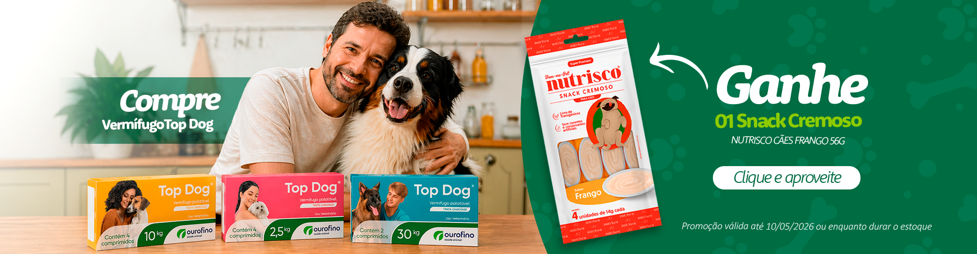 Compre Top Dog Ganhe Creminho