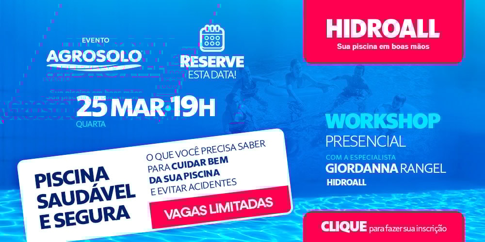 Workshop de Piscinas Hidroall
