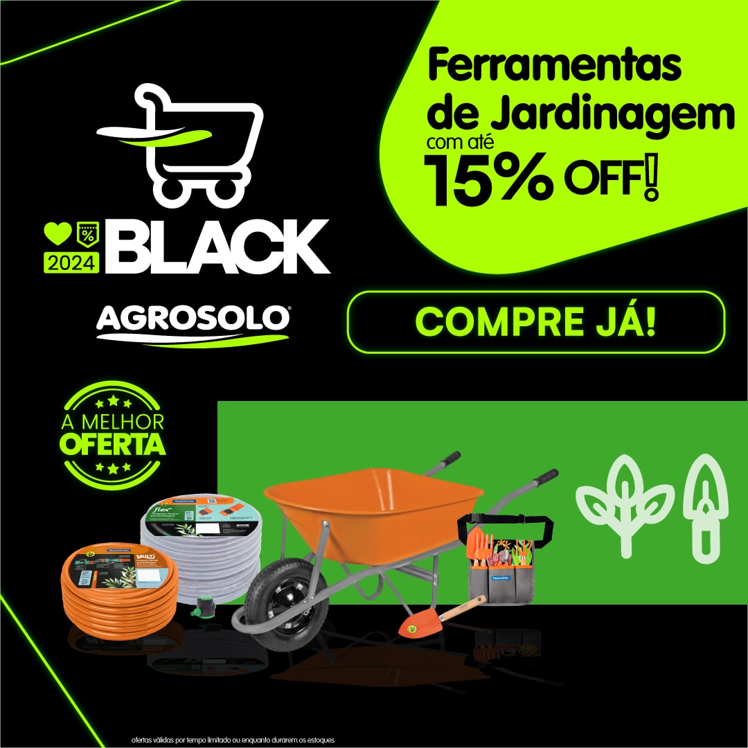 Ferramentas de Jardim com até 15% OFF!