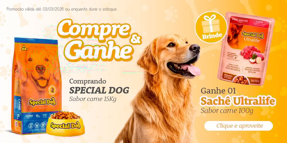 Compre Special Dog Ganhe Schê
