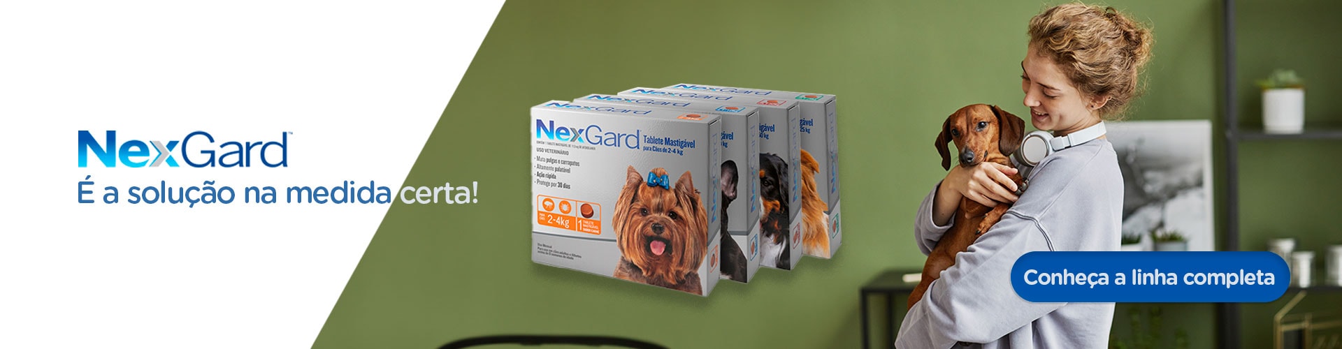 Conheça a linha de produtos Nexgard!