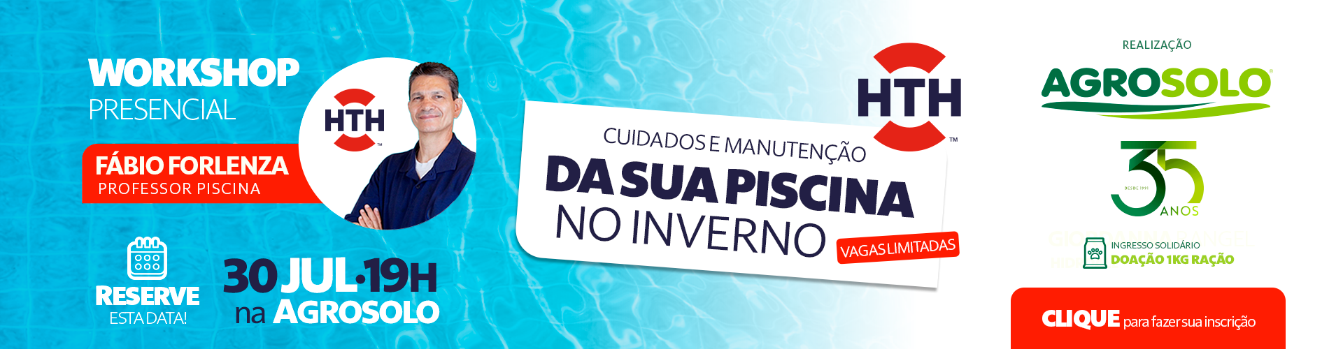 Workshop de Piscinas Hidroall