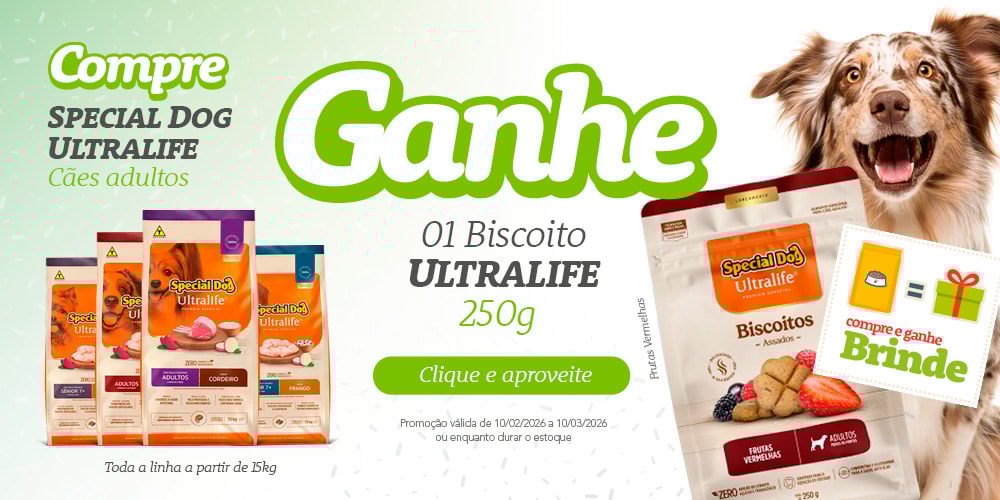 Promoção Compre Special Dog Ganhe Biscoito