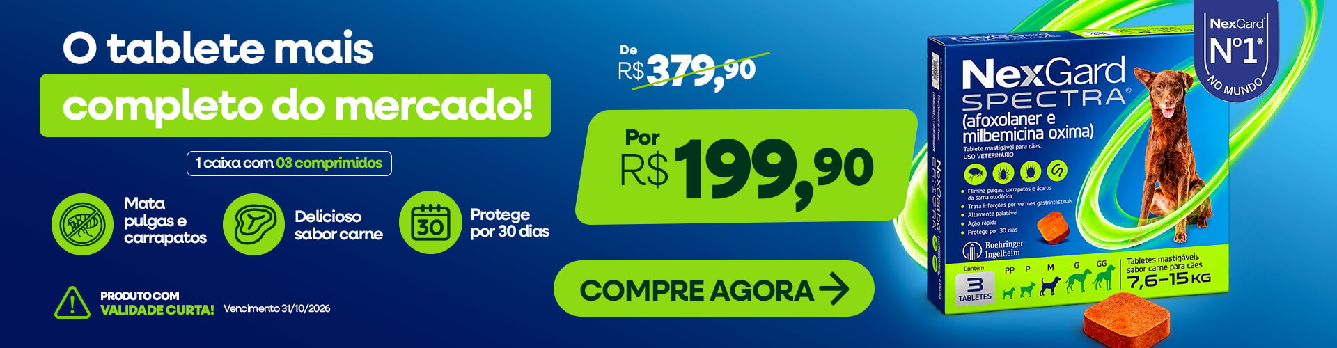 Nexgar Spectra 47% de Desconto