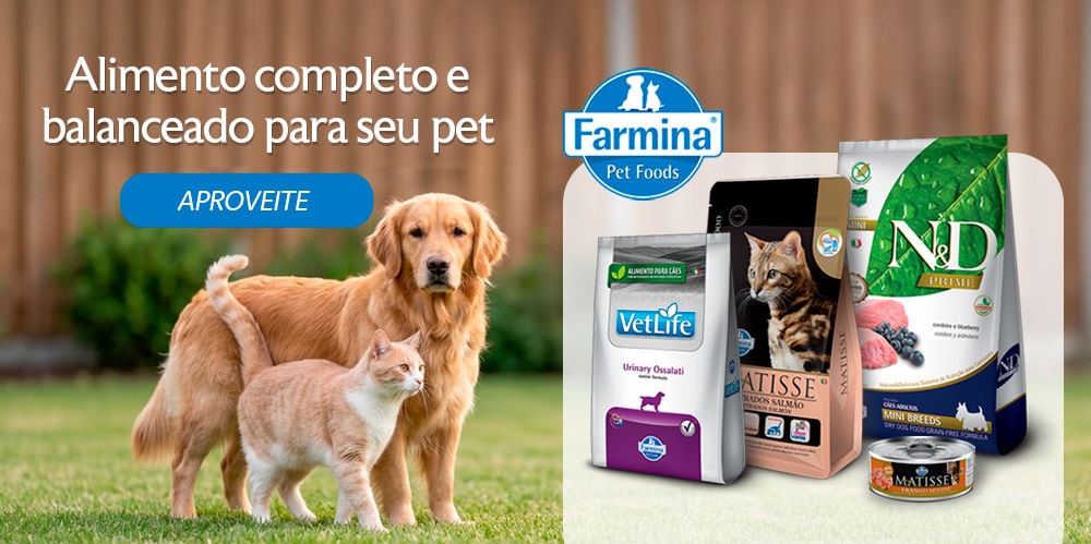 Farmina - Alimento completo para o seu pet