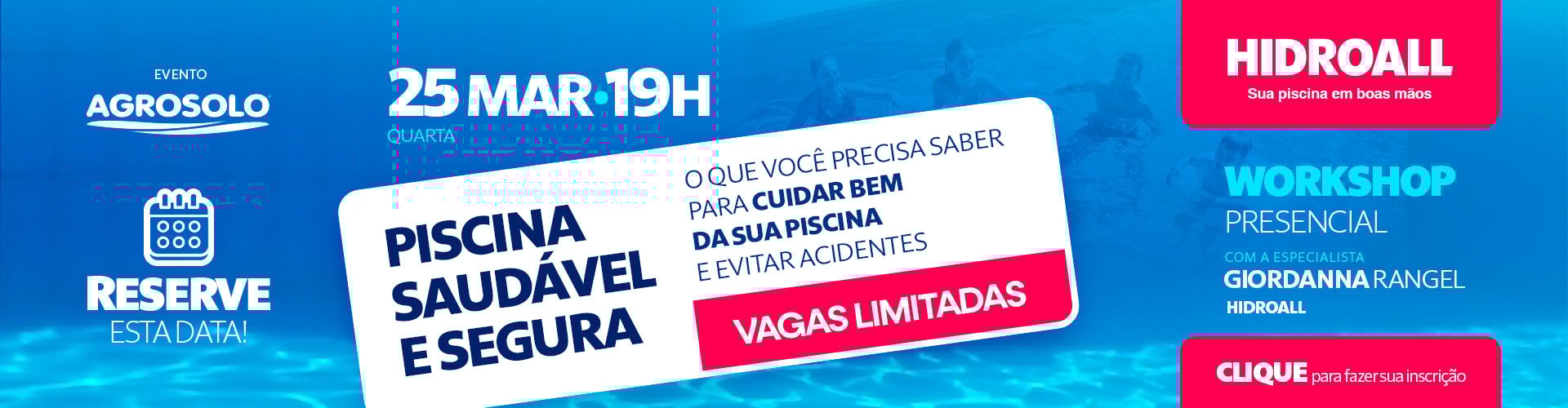 Workshop de Piscinas Hidroall