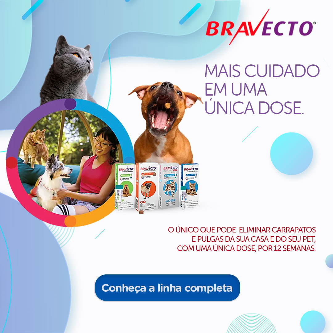 Conheça nossa linha Bravecto!