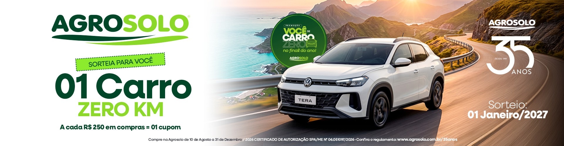 Você de carro zero