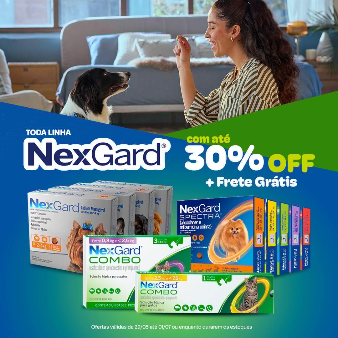 Compre agora Nexgard com até 30% OFF!
