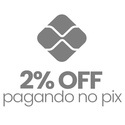 2% OFF pagando no pix