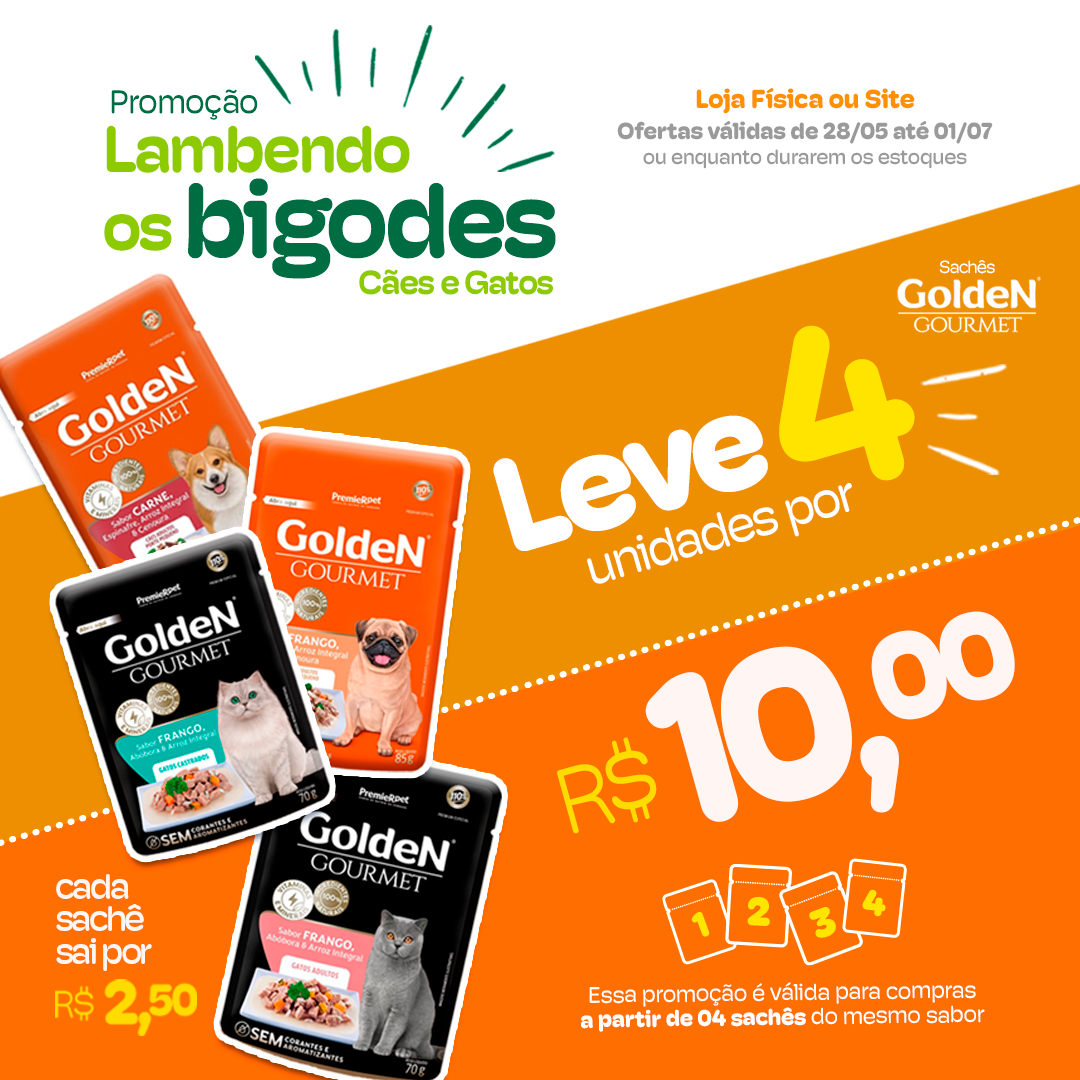 Aproveite as ofertas da Golden. Clique aqui!