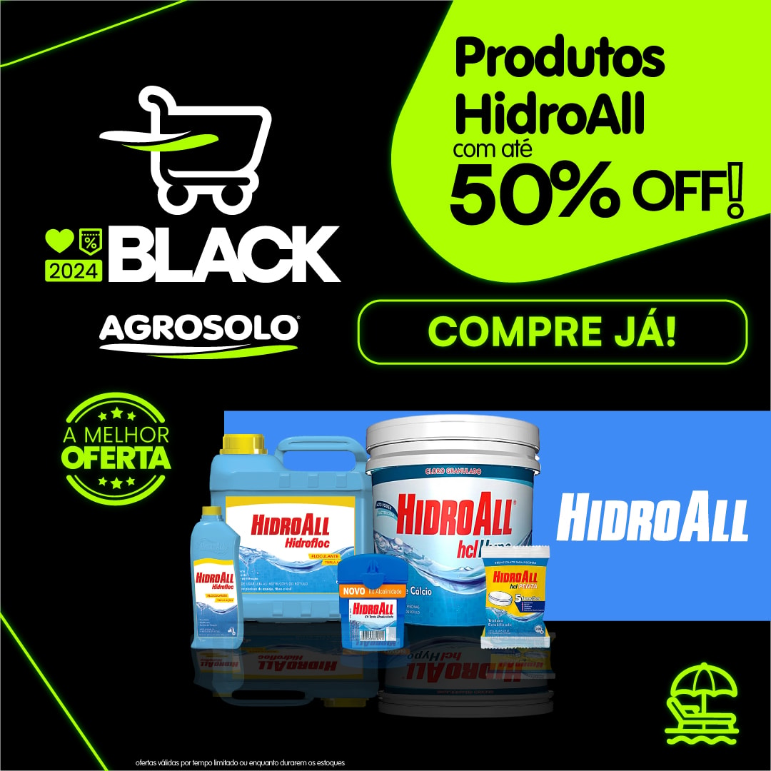 Hidroall com até 50% OFF!