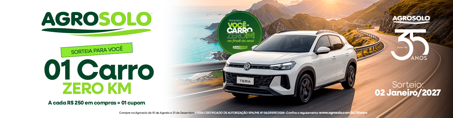 Você de carro zero