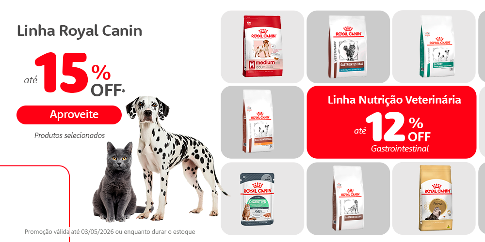 Royal Canin Descontos Imperdíveis