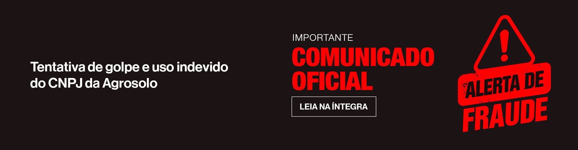 Comunicado Oficial