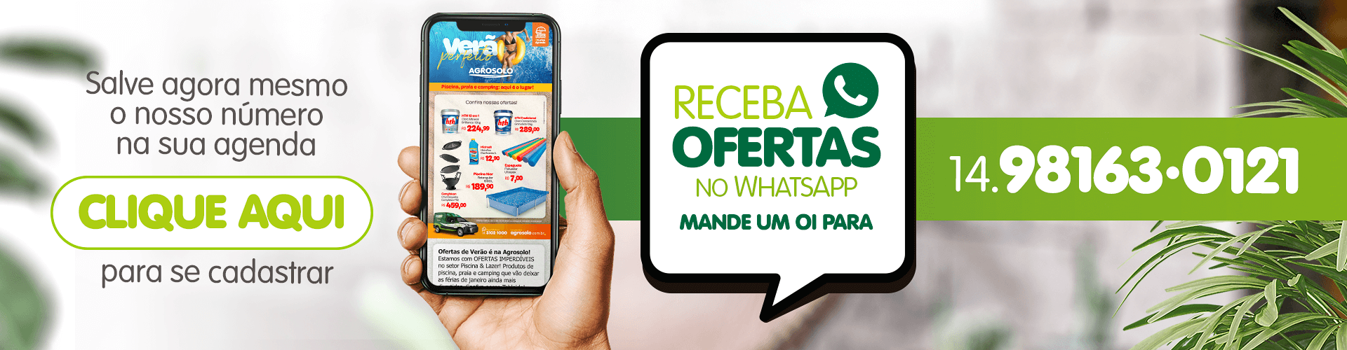 Receba Nossas Ofertas!