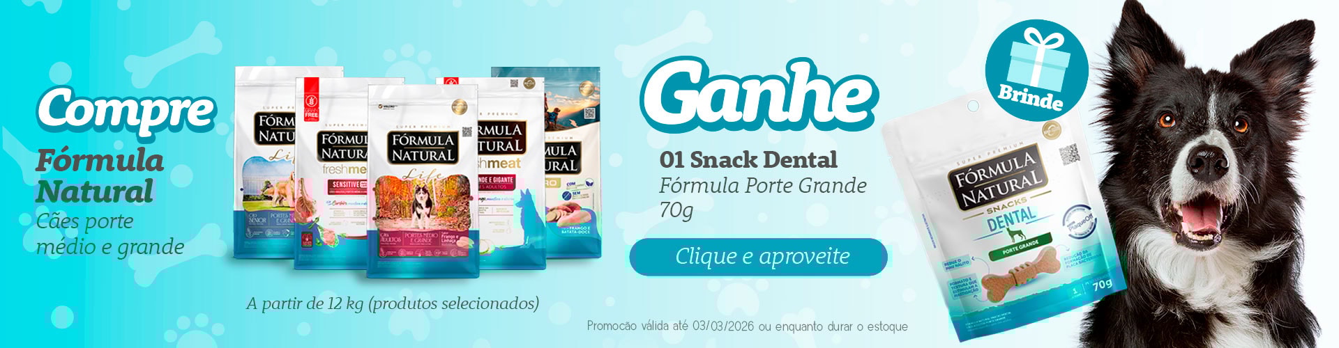 Compe Frórmula Natural | Ganhe Snack Dental