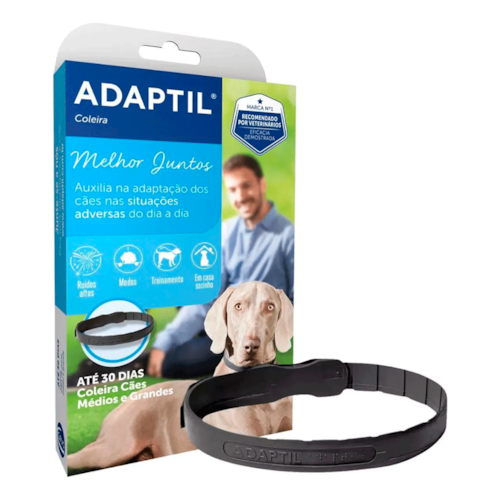 Adaptil Coleira Cepav Reduz Ansiedade em Cães Tamanho G