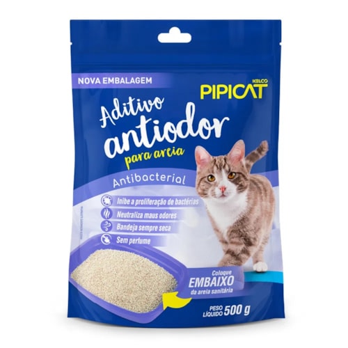 Aditivo Antiodor e Antibacterial Pipicat 500g