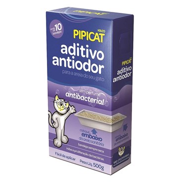 Aditivo Antiodor e Antibacterial Pipicat 500g