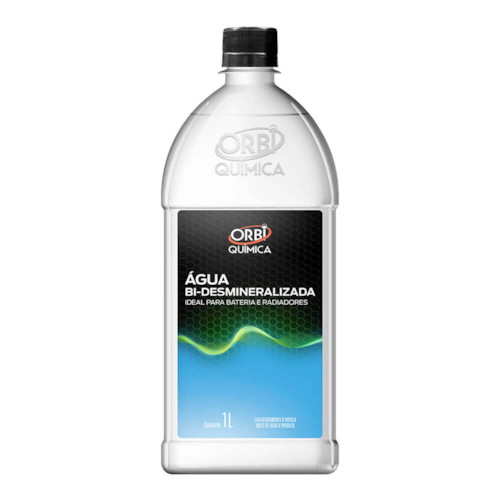 Água Bidesmineralizada Orbi 1L