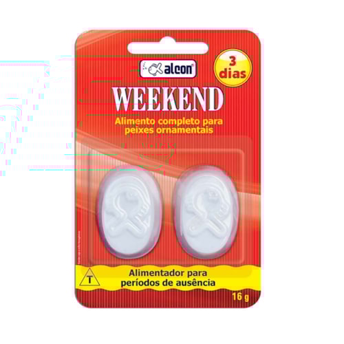 Alcon Weekend Peixes Ornamentais para 3 dias 16g
