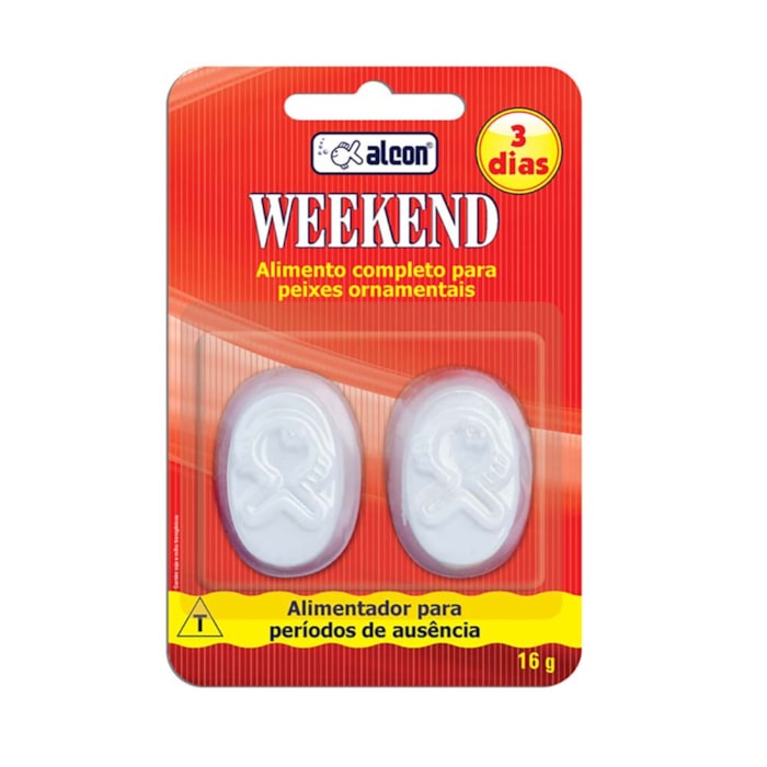 Alcon Weekend Peixes Ornamentais para 3 dias 16g