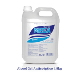 Álcool em Gel Antisséptico 70º Para Mãos Neutro - Mega - imagem adicional