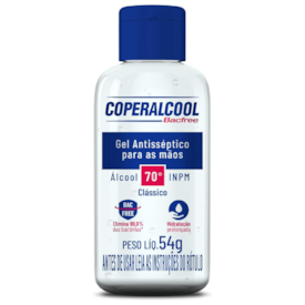 Alcool em Gel CoperAlcool Higienizador de Mãos 54g - Coala