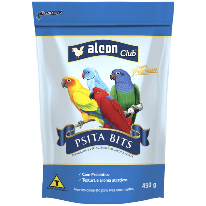 Alimento Alcon Psita Sticks Mini Bits para Papagaios e Psitacídeos 450g