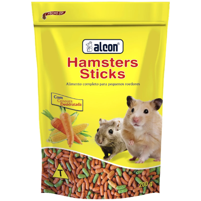 Alimento Alcon Sticks para Hamsters 200g