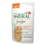 Alimento Úmido Guabi Natural Sachê Grain Free para Cães Adultos Sabor Frango, Salmão e Vegetais 100g