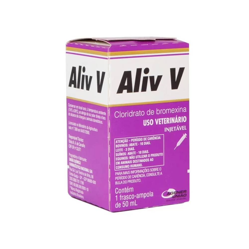 Aliv V Agener União Injetável 50ml