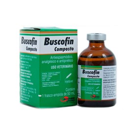 Analgésico Buscofin Composto Injetável Uso Veterinário 50 ml  