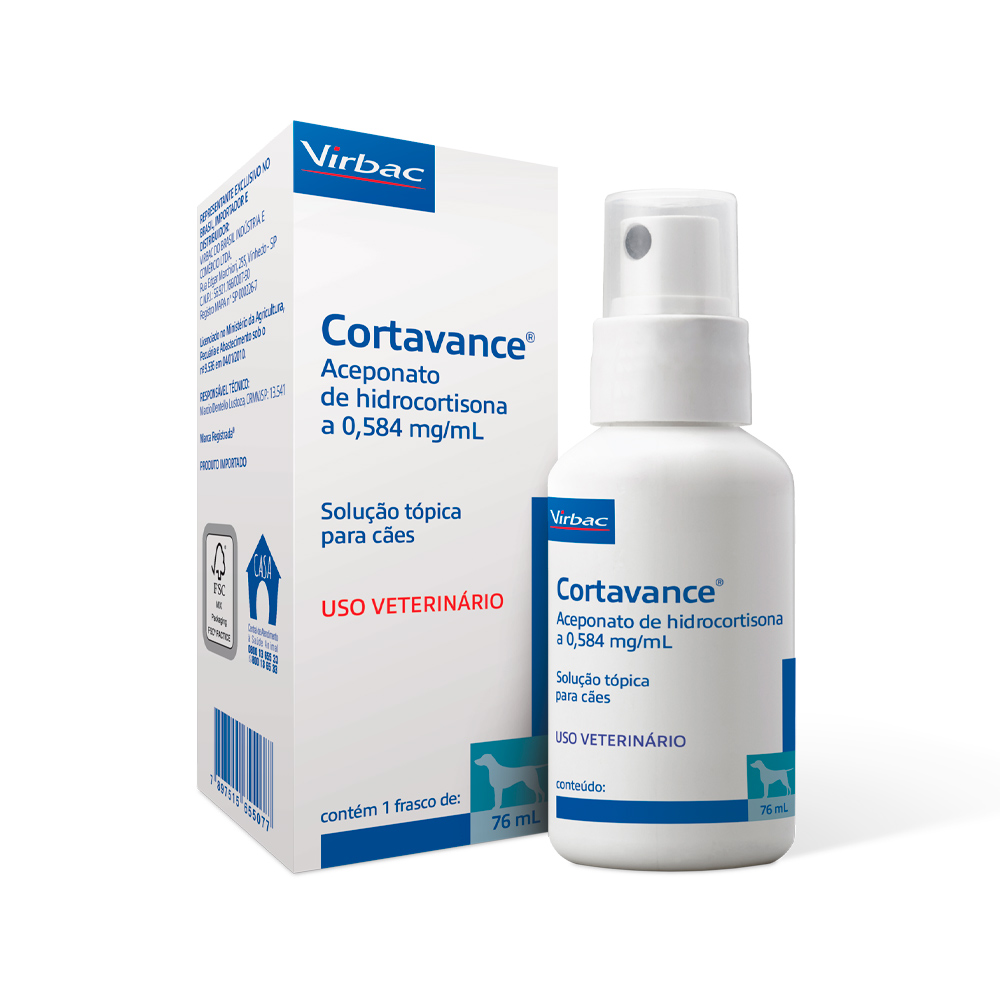 Anti-Inflamatório Cortavance 76ml - Virbac