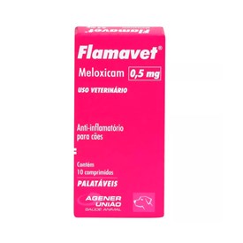 Anti-inflamatório Flamavet para Cães 0,5mg  