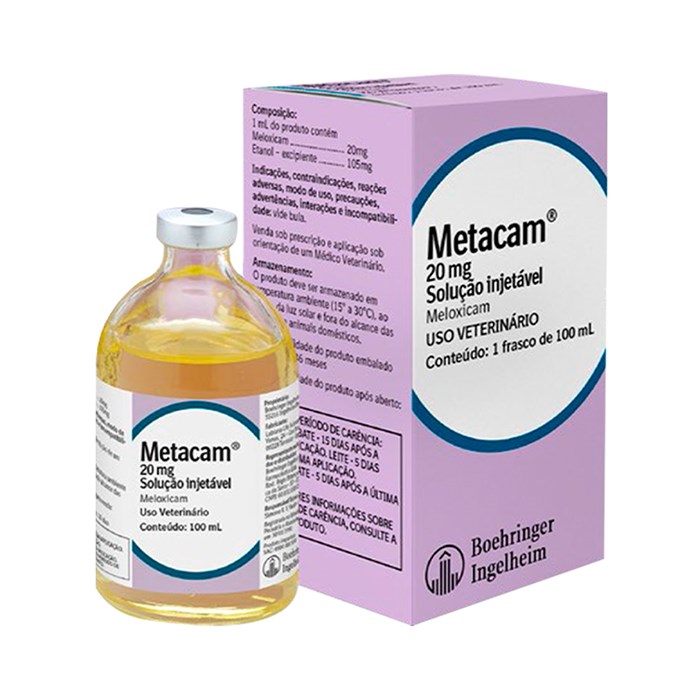Anti-inflamatório Injetável Metacam Boehringer 50ML