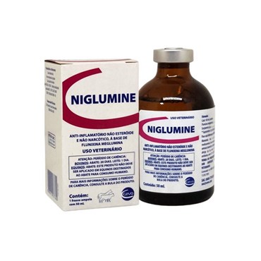 Anti-inflamatório Niglumine Ceva para Equinos e Bovinos