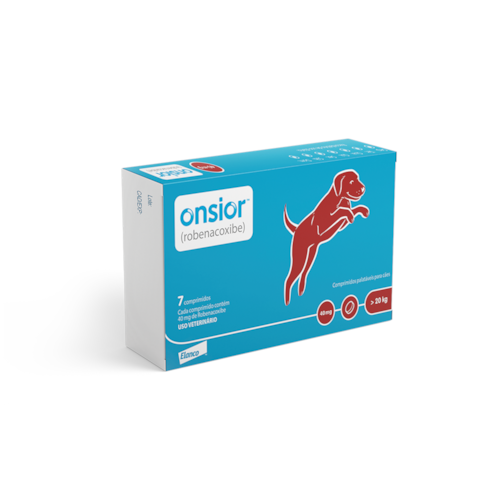 Anti-inflamatório Onsior para Cães 7 Comprimidos
