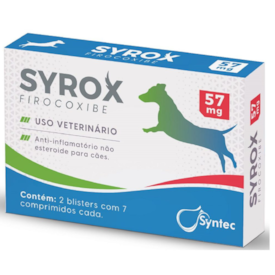 Anti-Inflamatório Syrox 14 Comp 57mg - Syntec