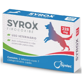 Anti-Inflamatório Syrox 14 Comprimidos 228mg - Syntec