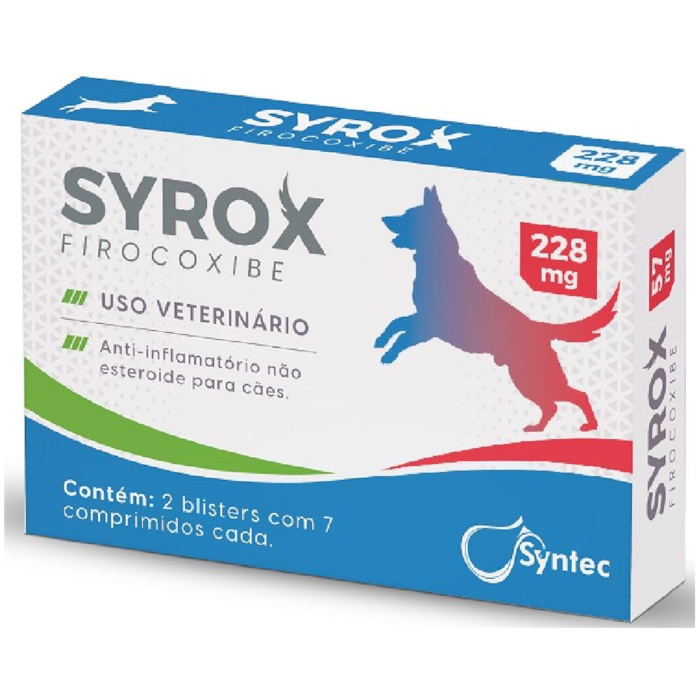 Anti-Inflamatório Syrox 14 Comprimidos 228mg - Syntec