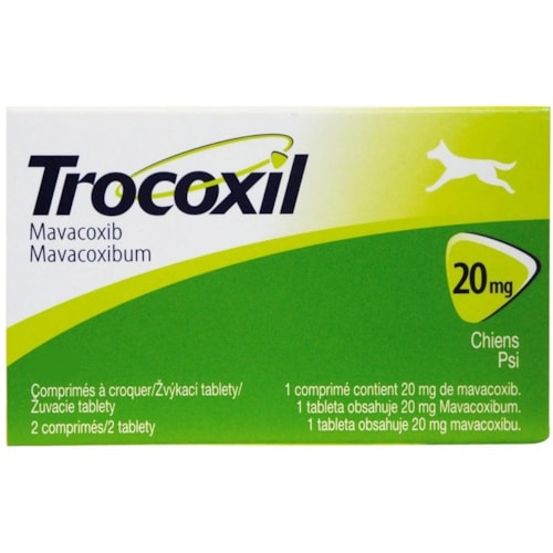 Anti-inflamatório Trocoxil Zoetis para Cães 20mg