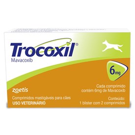Anti-inflamatório Trocoxil Zoetis para Cães 6mg 