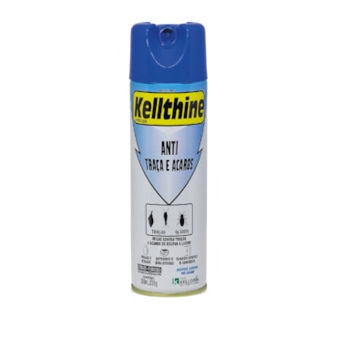 Anti Traças e Ácaros Inseticida Aerossol Kelldrin 300ml 