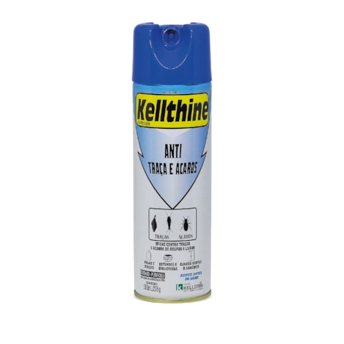 Anti Traças e Ácaros Inseticida Aerossol Kelldrin 300ml 
