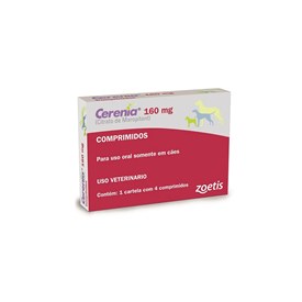 Anti-vômito Cerenia Zoetis com 4 comprimidos 160mg  