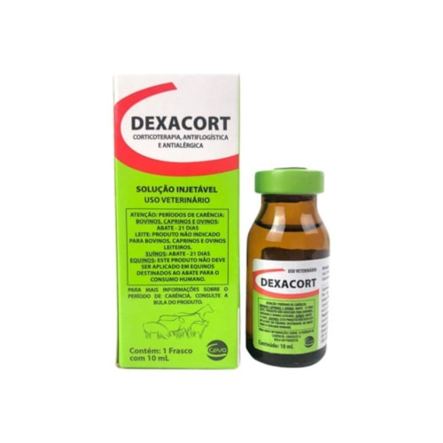 Antialérgico e Anti-Inflamatório Dexacort Ceva Uso Veterinário 