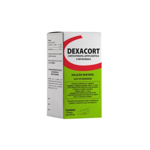 Antialérgico e Anti-Inflamatório Dexacort Ceva Uso Veterinário