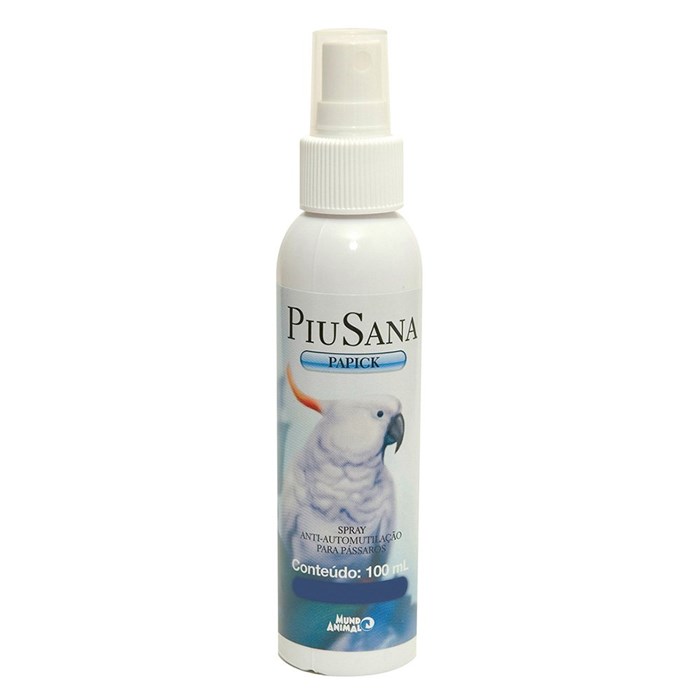 Antiautomutilação Papick PiuSana Spray Amargo para Aves 100 ml